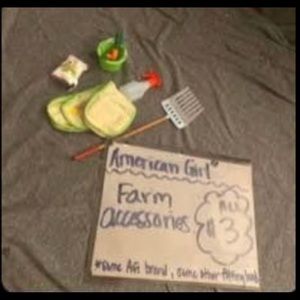 American girl doll farm/garden set